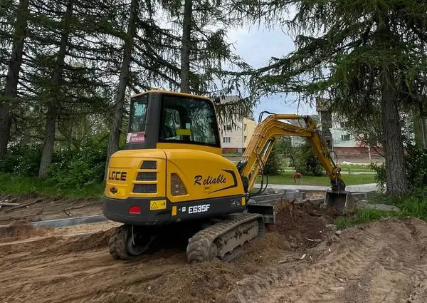 Аренда мини-экскаватора в Гродно - LGCE 635F