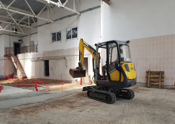 Аренда мини-экскаватора в Гродно - Wacker Neuson ET18