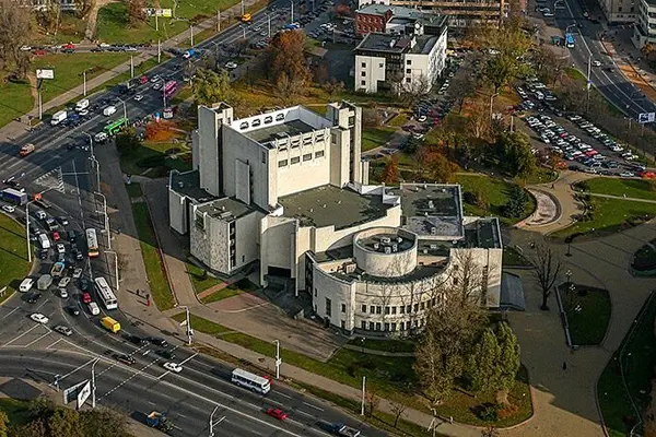 Установка бордюров на пл. Богушевича - 