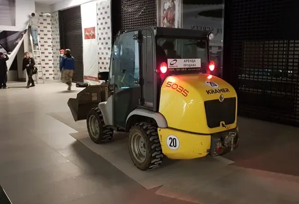 Работы внутри ТЦ Palazzo - 