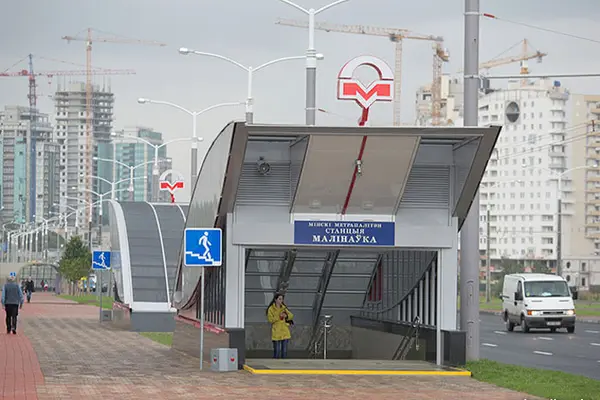 Строительство ст.м. Малиновка - 
