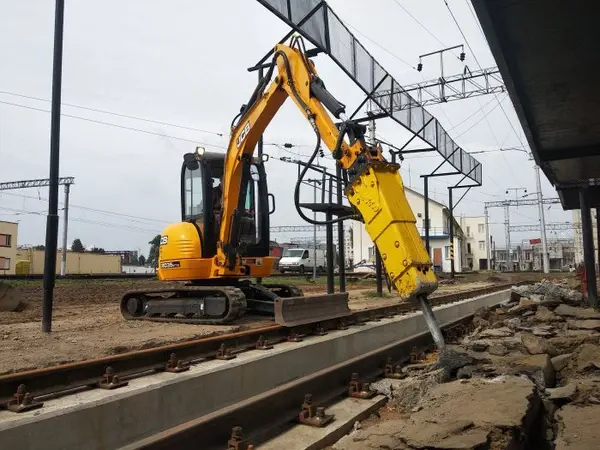Работа на путях ж/д вокзала в Минске - 