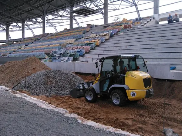 Строительство стадиона Борисов-Арена - 